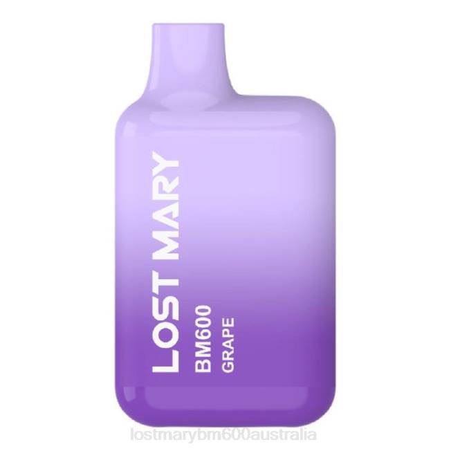 Lost Mary Flavours L64B155 LOST MARY BM600 Disposable Vape Grape