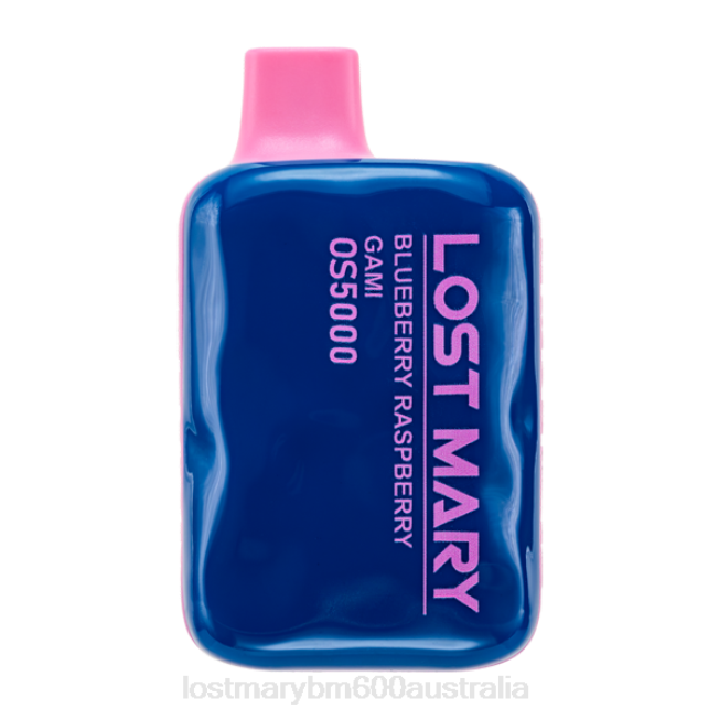 Lost Mary Flavours New L64B89 LOST MARY OS5000 Blueberry Raspberry Gami