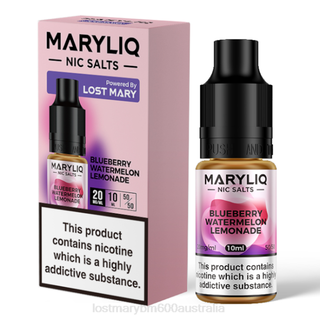 Lost Mary Flavours Ranked L64B208 LOST MARY MARYLIQ Nic Salts - 10ml Blueberry