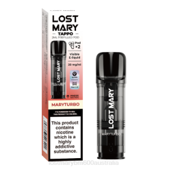Lost Mary Flavours L64B185 LOST MARY Tappo Prefilled Pods - 20mg - 2PK Maryturbo