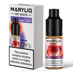 Lost Mary Flavours New L64B219 LOST MARY MARYLIQ Nic Salts - 10ml Usa Mix