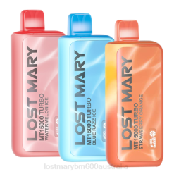 Lost Mary Vape Australia L64B81 LOST MARY MT15000 Turbo Sampler Watermelon Ice/Blue Razz Ice/Strawberry Orange