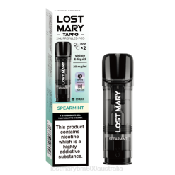 Lost Mary Vape Flavors L64B176 LOST MARY Tappo Prefilled Pods - 20mg - 2PK Spearmint