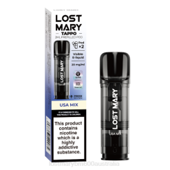 Lost Mary Vape Near Me L64B184 LOST MARY Tappo Prefilled Pods - 20mg - 2PK Usa Mix