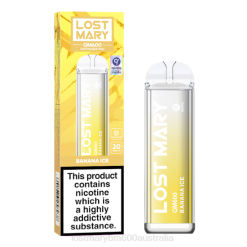 Lost Mary Vape Price L64B167 LOST MARY QM600 Disposable Vape Banana Ice