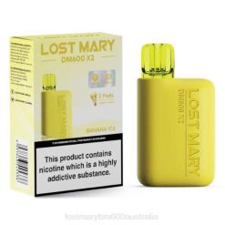 Lost Mary Vape Price L64B187 LOST MARY DM600 X2 Disposable Vape Banana Ice